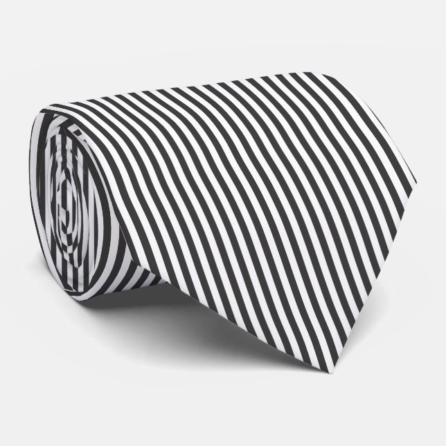 Corbata de estilo masculino moderno rayas krawatte (Gerollt)
