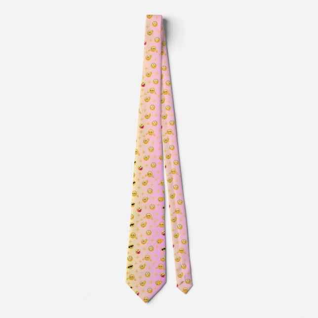 Corbata emojis diver/2 tonos krawatte (Vorderseite)