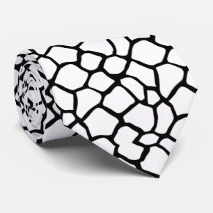 Corbata en blanco y negro krawatte