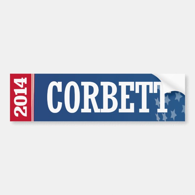 CORBETT 2014 AUTOAUFKLEBER (Vorne)