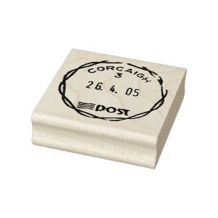 Corcaigh Irland Poststempel-Gummikunst-Briefmarke Gummistempel