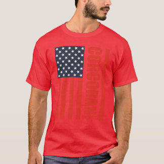 Corcoran California 4. Juli Unabhängigkeitstag v T-Shirt