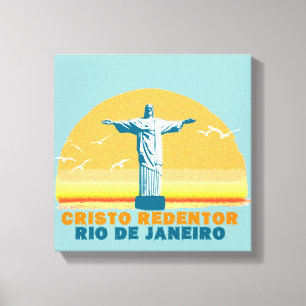 Corcovado - Rio - Brasil Leinwanddruck