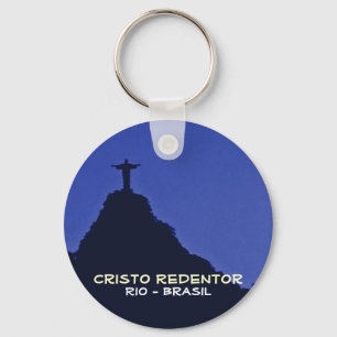 Corcovado, Rio-Brasilien Schlüsselanhänger