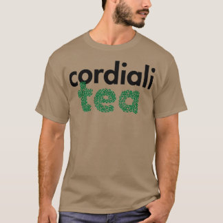 Cordiality Tea Lovers schwarz T-Shirt