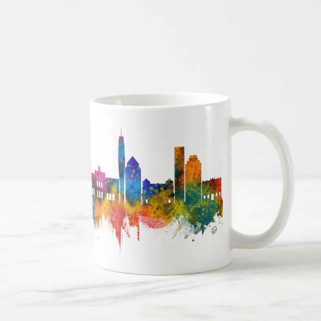 Córdoba Argentina Skyline Kaffeetasse (Rechts)