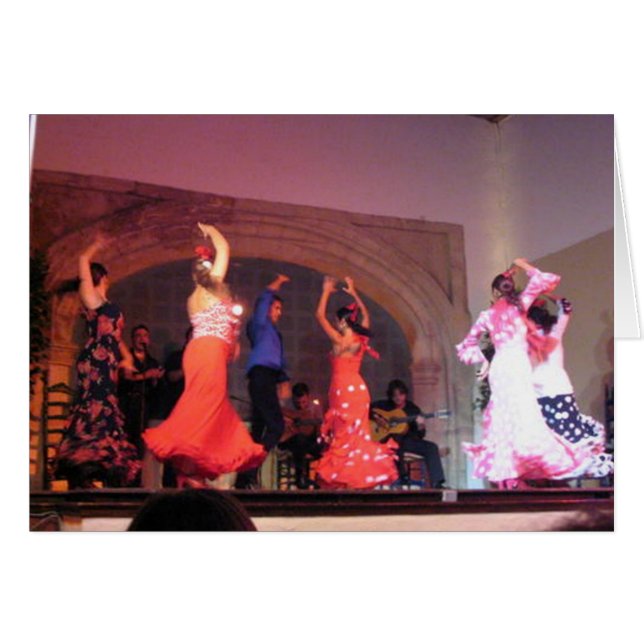 Cordoba-Flamenco-Tänzer (Vorderseite (Horizontal))