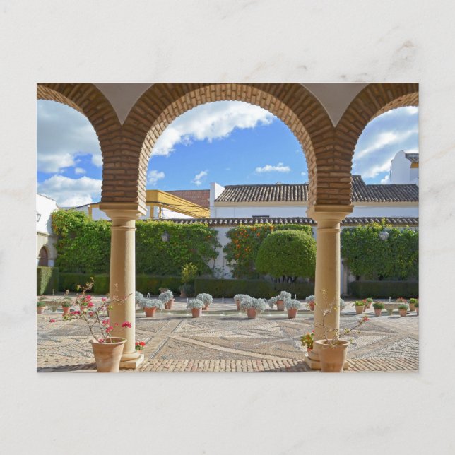 Cordoba Palace Gardens Postkarte (Vorderseite)