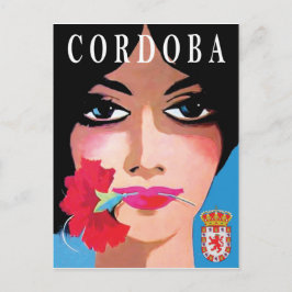 Cordoba, Spanien, gegenüber einer wunderschönen Fr Postkarte