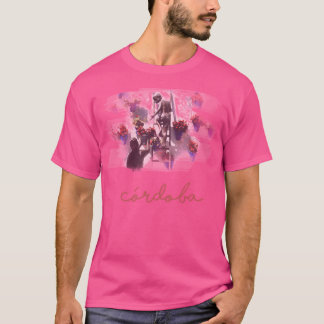 Cordoba - Spanien - Minimalistisch - Aquarell - Pa T-Shirt