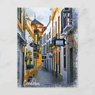 Cordoba Street - Spanien Postkarte