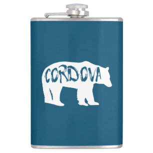 Cordova Alaska Bear Flachmann
