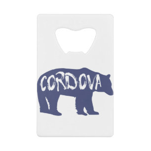 Cordova Alaska Bear Geldbeutel Flaschenöffner