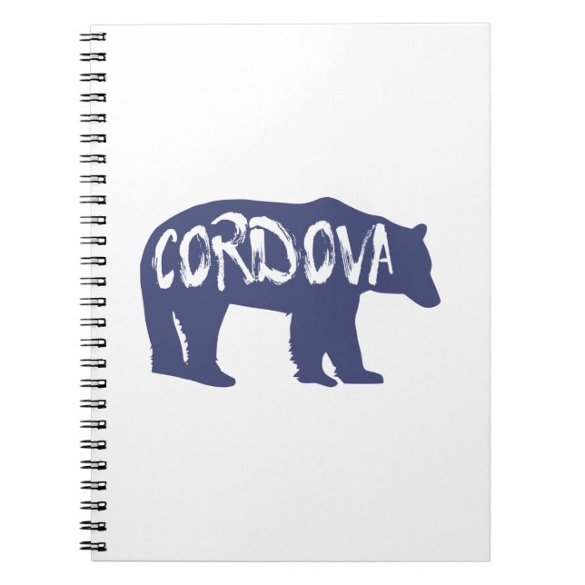 Cordova Alaska Bear Notizblock (Vorderseite)