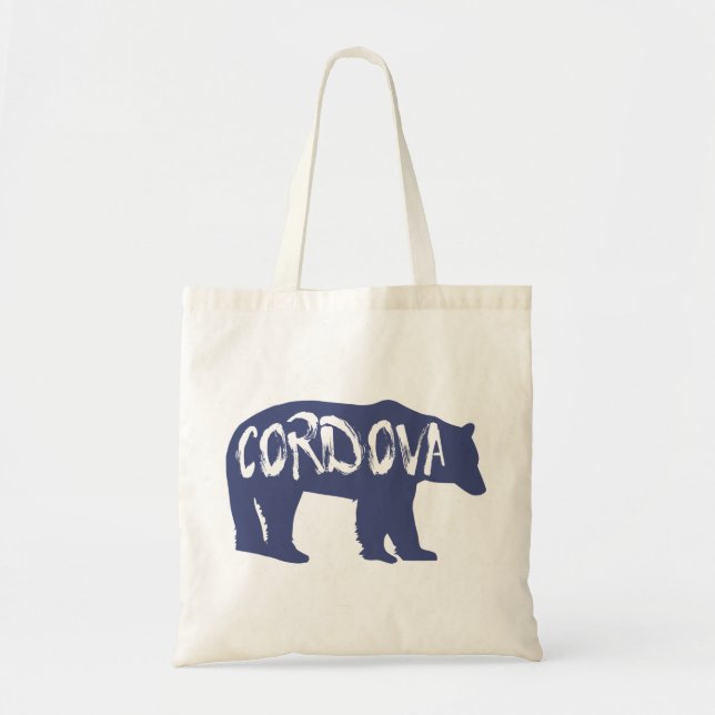 Cordova Alaska Bear Tragetasche (Vorne)