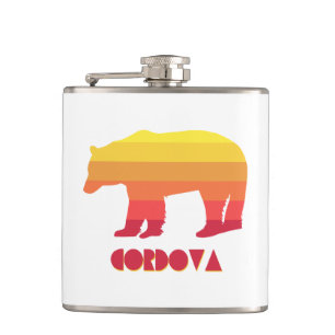 Cordova Alaska Rainbow Bear Flachmann