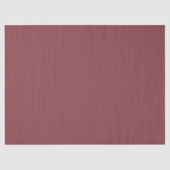 Cordovan Solid Color Seidenpapier (Vorderseite)