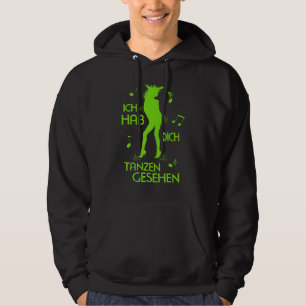 Cordula Dance Party Outfit Kostüm Grüner Karneval Hoodie