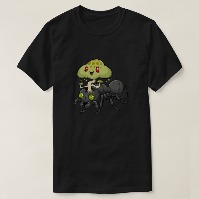 Cordyceps Ant Angepasst T-Shirt (Design vorne)