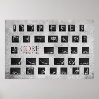 Core 26 Yoga-Poster Poster