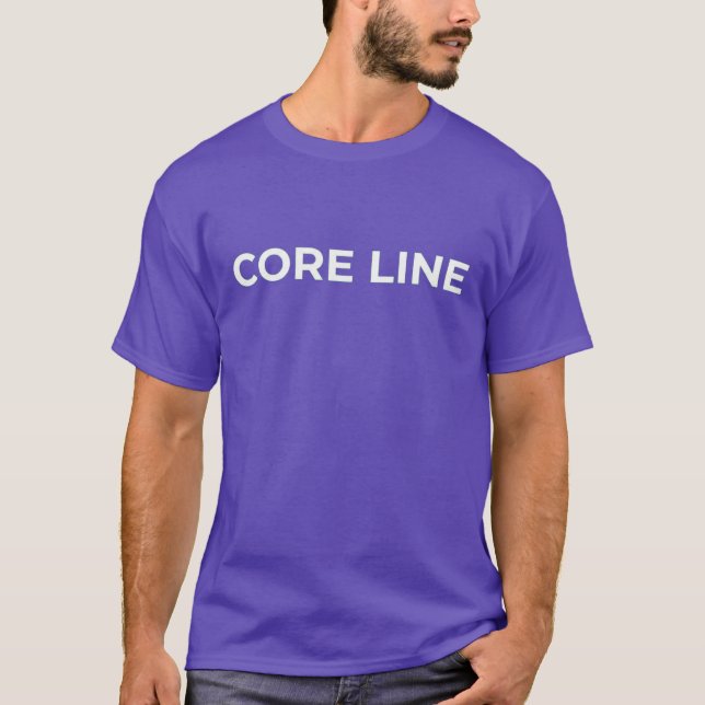 Core Line Minimal Logo T-Shirt (Vorderseite)