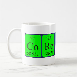 Corentin Periodenname Tasse
