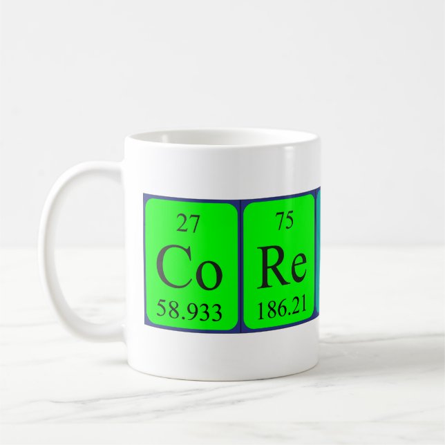 Corentin Periodenname Tasse (Links)