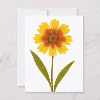 Coreopsis — Fröhlichkeit Postkarte