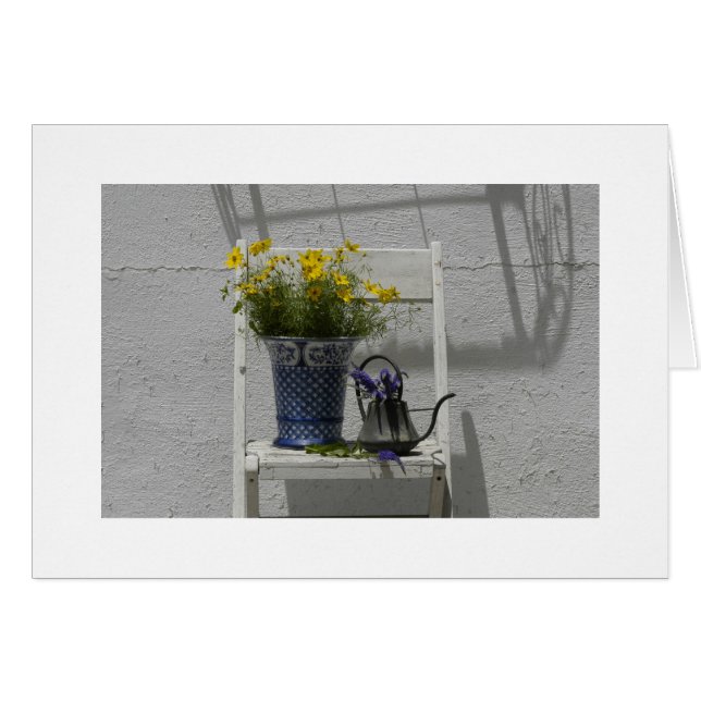 Corepes auf dem alten Stuhl (Vorderseite (Horizontal))