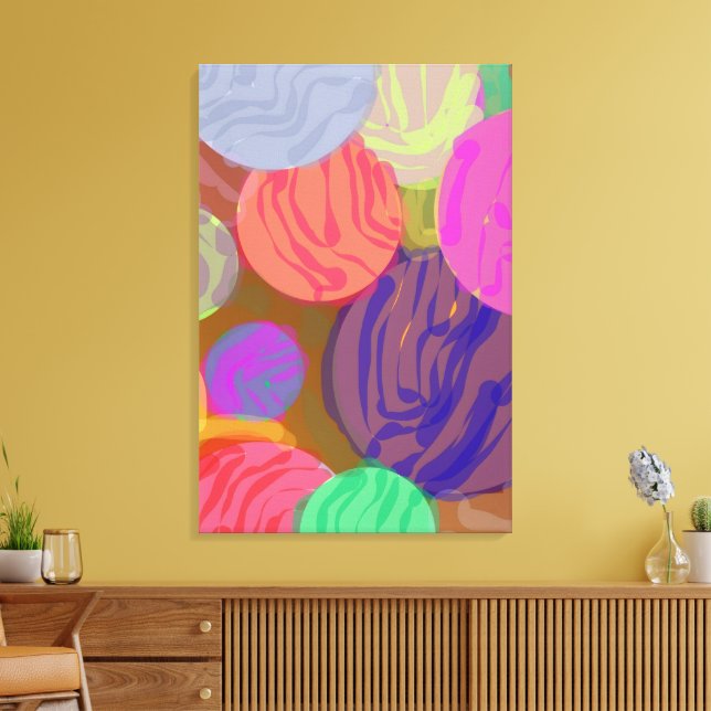 Cores em Movimento Leinwanddruck (Insitu (Wohnzimmer))