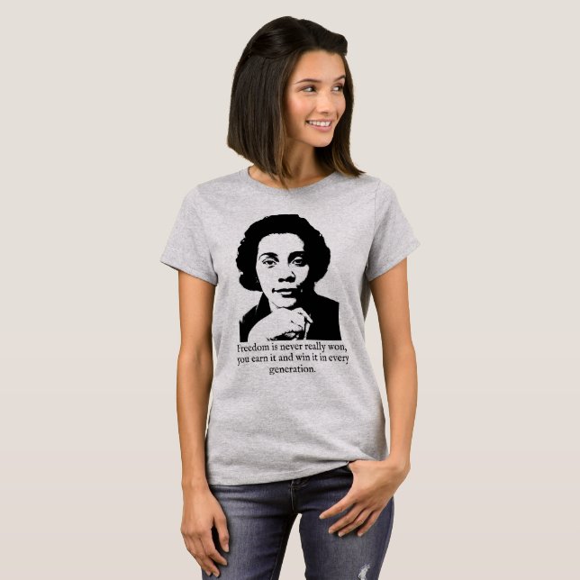 Coretta Scott King-T-Shirt T-Shirt (Vorne ganz)