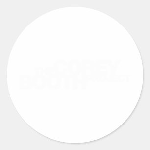 Corey Booth Projekt Mercedes mit weißem oder schwa Runder Aufkleber