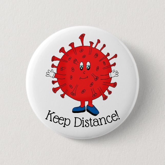 Corey, das Coronavirus Button (Vorderseite)