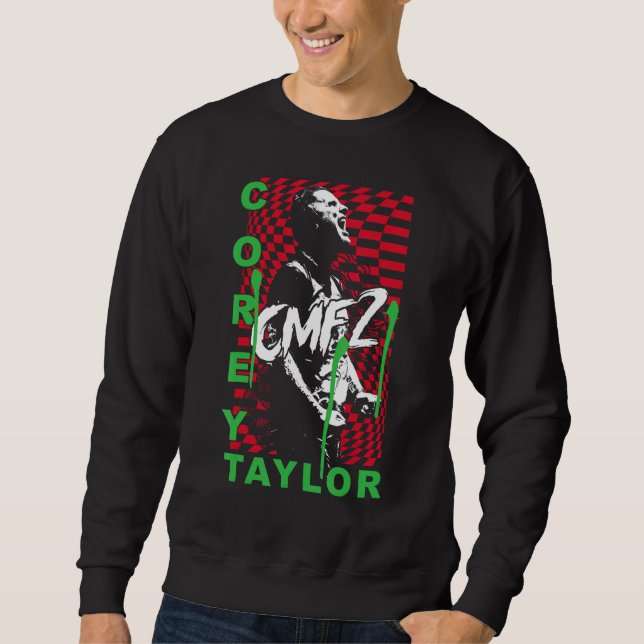 Corey Taylor - Schachbrett Sweatshirt (Vorderseite)