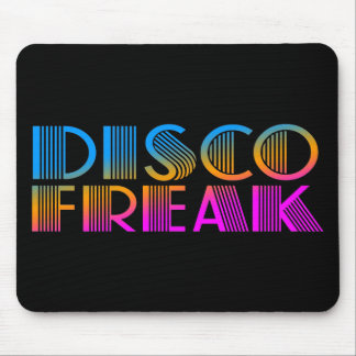 COREY TIGER 1980er RETRO DISCO FREAK MULTICOLOR Mousepad