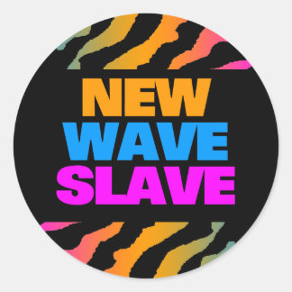 COREY TIGER 1980ER RETRO NEUE WAVE-SLAVE RUNDER AUFKLEBER