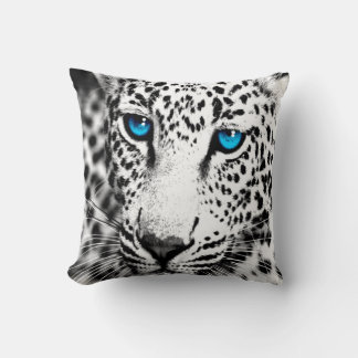 Corey Tiger 1980er Retro Snow Leopard Kissen