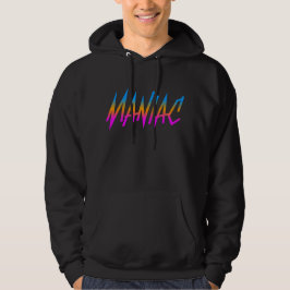 COREY TIGER 1980s RETRO MANIAC Hoodie