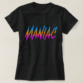 COREY TIGER 1980s RETRO MANIAC T-Shirt