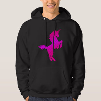 Corey Tiger 1980S Retro Vintage Einhornsteine Rosa Hoodie