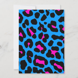 Corey Tiger 80er Leopard Spots (blau)