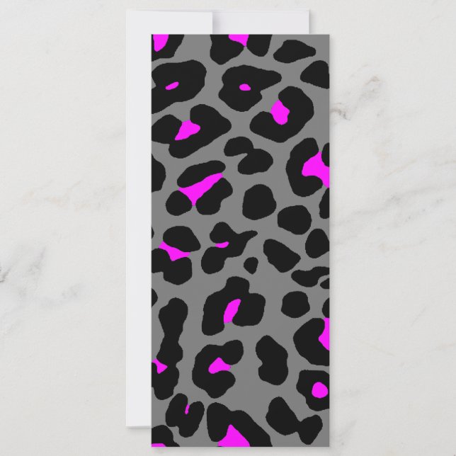 Corey Tiger 80er Leopard Spots (grau) (Vorderseite)