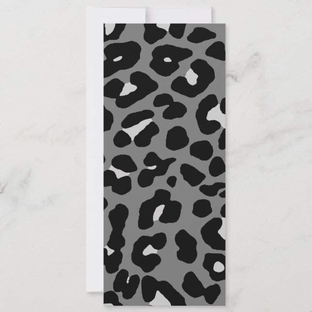 Corey Tiger 80er Leopard Spots (grau) (Vorderseite)