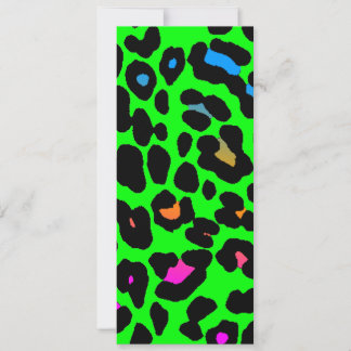 Corey Tiger 80er Leopard Spots (grün)