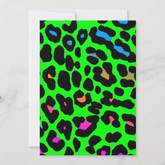 Corey Tiger 80er Leopard Spots (grün)