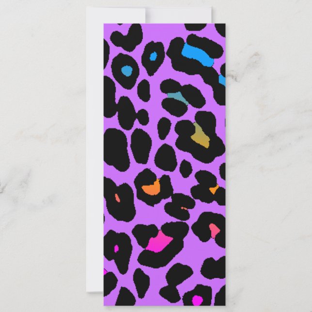 Corey Tiger 80er Leopard Spots (Lila) (Vorderseite)