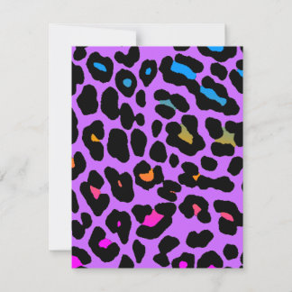 Corey Tiger 80er Leopard Spots (Lila)