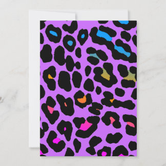 Corey Tiger 80er Leopard Spots (Lila)