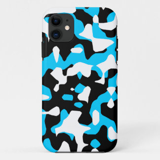 Corey Tiger 80er Neon Camouflage (Aquamarin Blue A Case-Mate iPhone Hülle