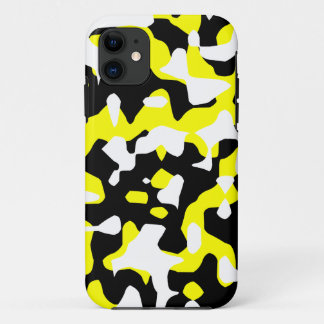 Corey Tiger 80er Neon Camouflage (Gelb) Case-Mate iPhone Hülle